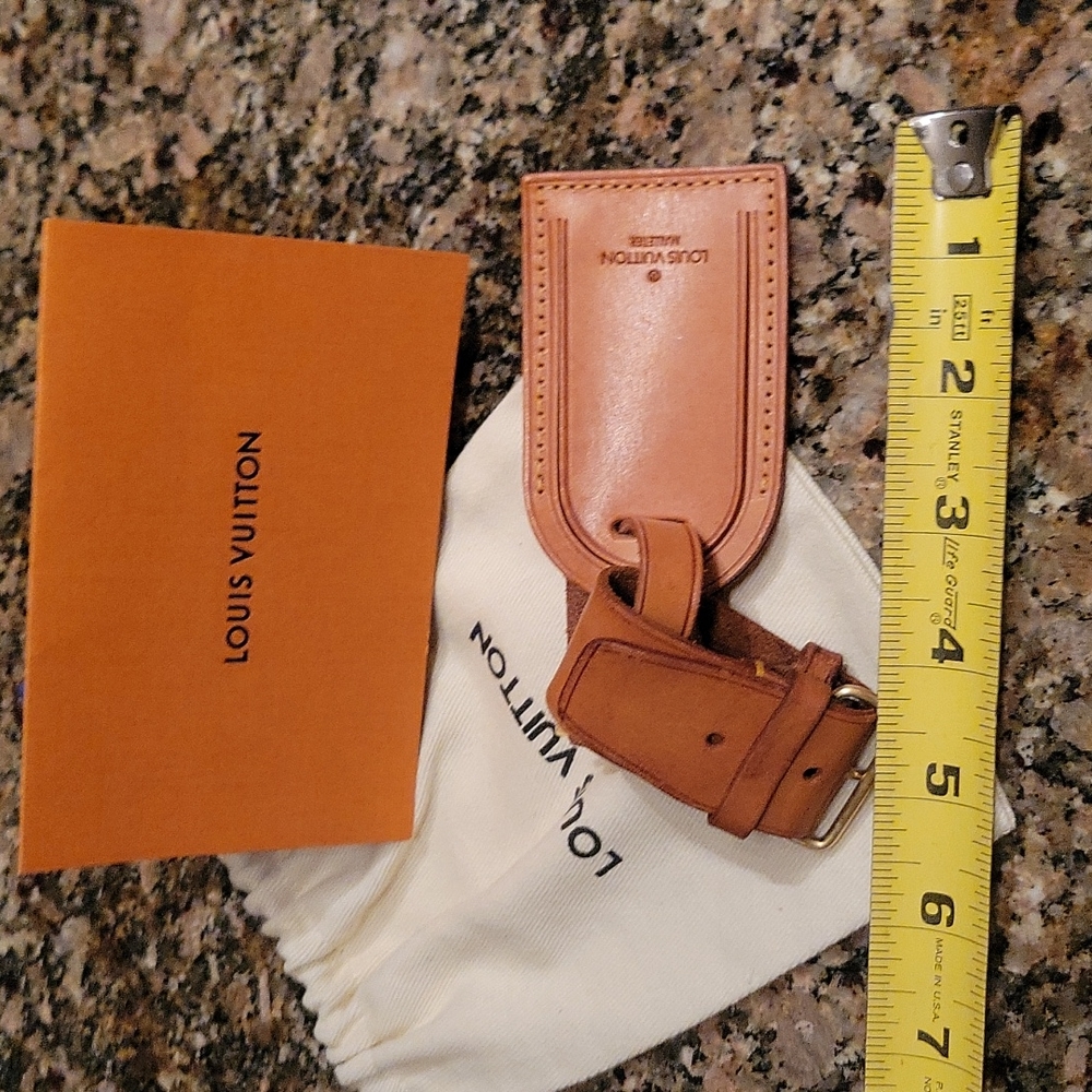 Louis Vuitton Luggage Tag w/Poignet Only - BEAUTIFUL